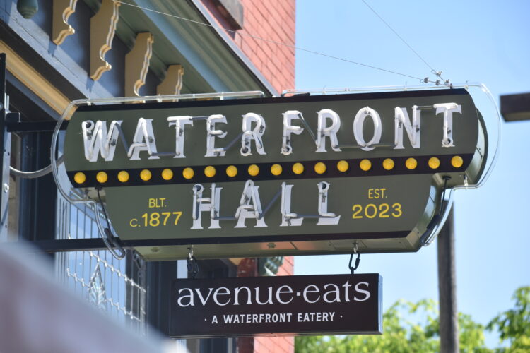 Wood Fired Pizza Exiting Waterfront Hall In June